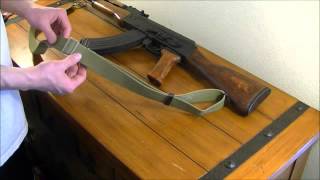 How To Attach a Russian AK Sling [upl. by Atekal]