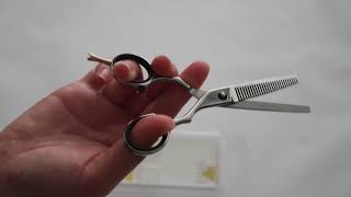 Jaguar Pre Style Ergo Hair Thinning Scissors [upl. by Ellemac]