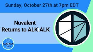 Nuvalent Returns to ALKtALK [upl. by Bowman658]