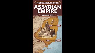 THE RISE AND FALL OF THE ASSYRIAN EMPIRE IN 2 MINUTES [upl. by Fogel]