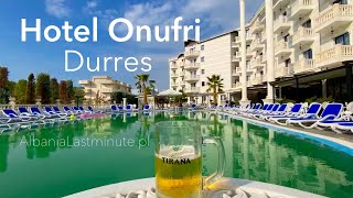 Hotel Onufri Durres Albania  wczasy All Inclusive wakacje autokarem samolotem oferta last minute [upl. by Alliuqet70]