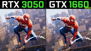 RTX 3050 vs GTX 1660 SUPER in 7 Games [upl. by Seraphina]