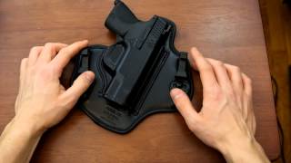 Bianchi Model 135 Suppression IWB Hybrid Holster Review [upl. by Ekram]