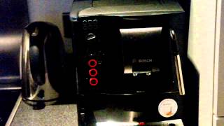 Bosch VeroCafe TES50129RW Free Standing Bean To Cup Coffee Machine Review [upl. by Hanshaw]