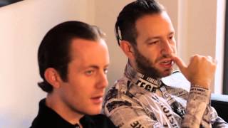 Chase amp Status Brand New Machine  Exclusive Interview Part 1 [upl. by Ardnasella]