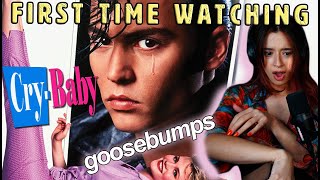 Thirsting over Johnny Depp in CryBaby for 1hr25mins straight 🤪 First time watching reaction review [upl. by Llorrad]