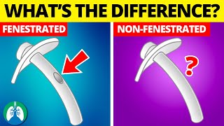 Fenestrated vs NonFenestrated Tracheostomy Tube Medical Overview [upl. by Nyrhtakyram192]