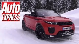 Range Rover Evoque Convertible review we test LRs offroad showoff [upl. by Bertolde]