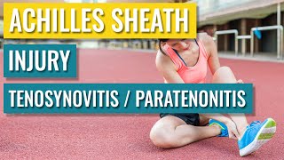 Achilles Tenosynovitis Paratenonitis Treatment [upl. by Asli]