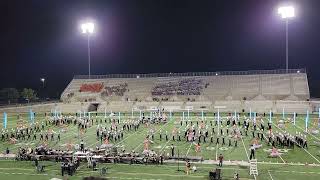 Vandegrift Band  quotInto The Gridquot  Texas Marching Classic Finals Performance [upl. by Clementis]