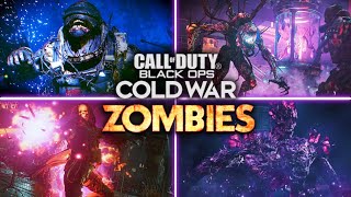 ALL COLD WAR ZOMBIES EASTER EGGS  VERTICAL STREAM [upl. by Ienttirb]