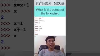 Python MCQ Solved Quickly  Learn Python in a Minute infytqmcq infytq python infytqpython [upl. by Annig628]