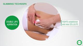 Slimming Double  Dermo Sculpting Technispa® Slimming Anticellulite Treatment [upl. by Anilem823]