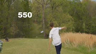 Calvin Heimburg Obliterates Drive on 18  Jonesboro Open 2022 [upl. by Inalaehon]