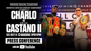 FINAL PRESS CONFERENCE Jermell Charlo vs Brian Castano 2  CharloCastano2 [upl. by Nigam]