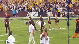 2017 Virginia Tech WVU at FedEx Field Enter Sandman Entrance [upl. by Rehposirhc623]