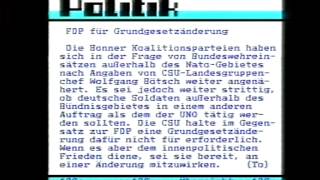 Videotext für alle Sat1 811993 Nachtprogramm [upl. by Nnave371]