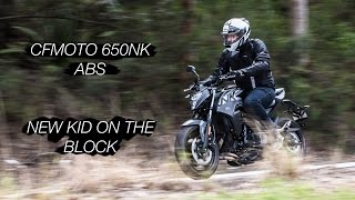 UNIVERSAL CHINESE MOTORCYCLE 2017 CFMoto 650NK ABS Review First Ride LAMS [upl. by Dera453]