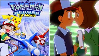 FULL POKEMON HEROES THE MOVIE TEAM Pokemon Heroes Full Movie Team Latios and Latias Kisses Ash [upl. by Bergstein]