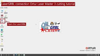 Ortur Laser engraver how to connect with LaserGRBL and LightBurn demonstration [upl. by Snider945]