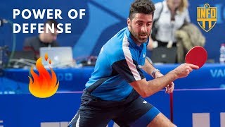 TABLE TENNIS  quotPOWER OF DEFENSEquot [upl. by Hearsh799]