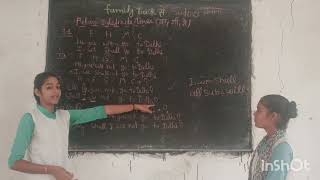 LK sir Ki student Riya ne Aaj samjhai family trick future indefinite tense गा गी गे [upl. by Ioyal]