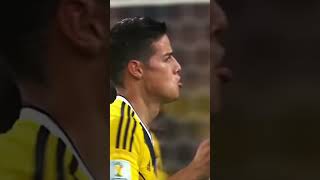 James Rodriguez Puskas Goal⚽️🇨🇴 football soccer goal [upl. by Yednil]