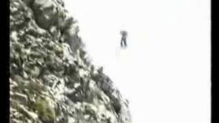 Skiing Tower Gully Ben Nevis July 1994 [upl. by Aitnohs]