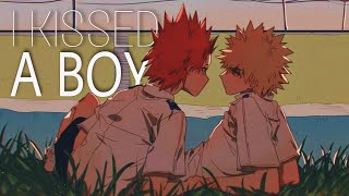 AMV Kiribaku  I kissed a boy  My Hero Academia  Boku no Hero Academia [upl. by Vannie317]