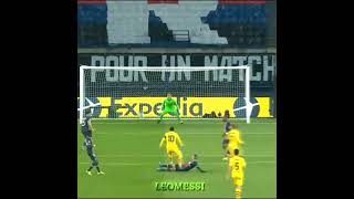 messi long shot messi explore football edit leomessi goat skills psg messiedit [upl. by Anauj243]