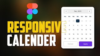 ✨ Figma Tutorial Build a Responsive Calendar from Scratch 🛠️ [upl. by Willet962]