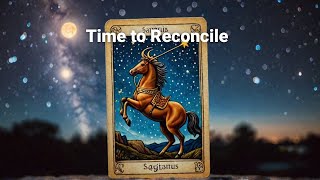 Sagittarius A RECONCILIATION is Coming Tarot Reading [upl. by Anolla]