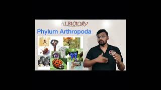 phylum arthropoda  Animal classification  viral short  Avinash sir [upl. by Bish]