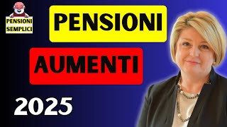 🟨 PENSIONI AUMENTI 2025❗️ NOVITA IRPEF APE SOCIALE OPZIONE DONNA QUOTA 103❗️ [upl. by Sakhuja]