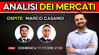 E INIZIATE LA CORREZIONE  Analisi dei Mercati Finanziari del 17 Novembre 2024 con MARCO CASARIO [upl. by Jeffers]