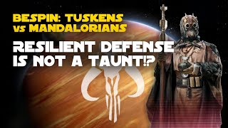 Bespin Tuskens vs Mandalorians Galactic Challenge  SWGOH GC X [upl. by Ocsic]