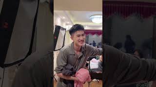 Huang Wenbos live stream with strange laughter chinesedrma drama romance movie [upl. by Abana]