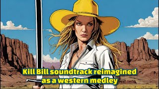 Kill Bill soundtrack reimagined as a western medley  Kill Bill theme guitar cover [upl. by Ileak]