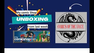 Mycomicshop Unboxing [upl. by Attirehs]