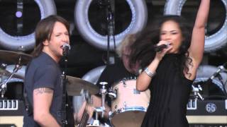 Keith Urban amp Alicia Keys Gimme Shelter Live Earth New York 07072007 [upl. by Attenod706]