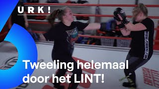 Gerda amp Mathil slaan elkaar TOT MOES in de ring Jij doet TE HARD  Urk AFL11 [upl. by Anival]