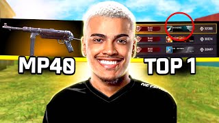 SOU O MELHOR JOGADOR DE MP40 DO BRASIL  TOP 1 ARSENAL DA FAMA FREE FIRE [upl. by Agem]