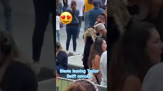 Stevie Nicks leaving Taylor Swift concert rockstar 80smusic taylorswift erastour standback [upl. by Snoddy597]