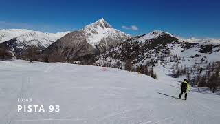 Montgenevre ski  France [upl. by Aicinoid975]