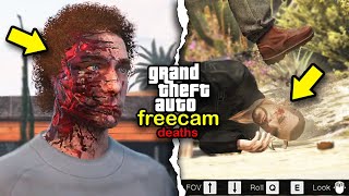 The WORST DEATHS in GTA Games FREECAM [upl. by Fox850]