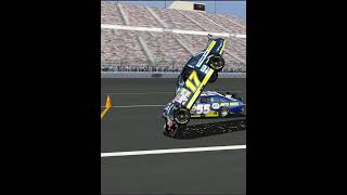 Thats one way to exit pit road  nr2003 Career Mode nascar nr2003 shorts [upl. by Nylanaj]