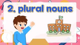 2 Plural Nouns  Basic English Grammar for Kids  Grammar Tips [upl. by Savory380]