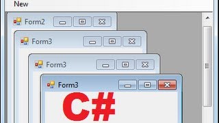 C Tutorial 83 How to use MultipleDocument Interface MDI in Windows Forms C [upl. by Breeze298]