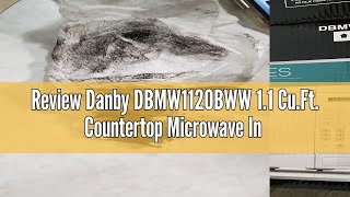 Review Danby DBMW1120BWW 11 CuFt Countertop Microwave In White  1000 Watts Family Size Microwav [upl. by Manbahs]