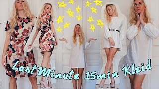 Kleid nähen in NUR 15 MINUTEN  ohne Schnittmuster  Last Minute 🎄Outfit für Anfänger 2 Varianten [upl. by Burny892]